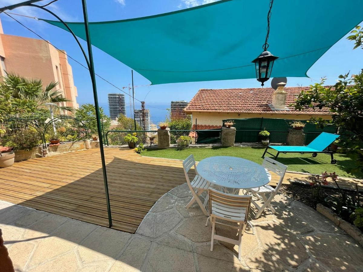Maison Avec Jardin, Vue Mer Aux Portes De Monaco Босолей Экстерьер фото